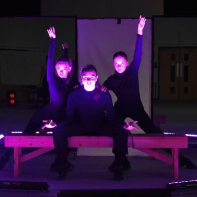 STUDENTS TAKE TO STAGE FOR ARTY DANCE PERFORMANCE